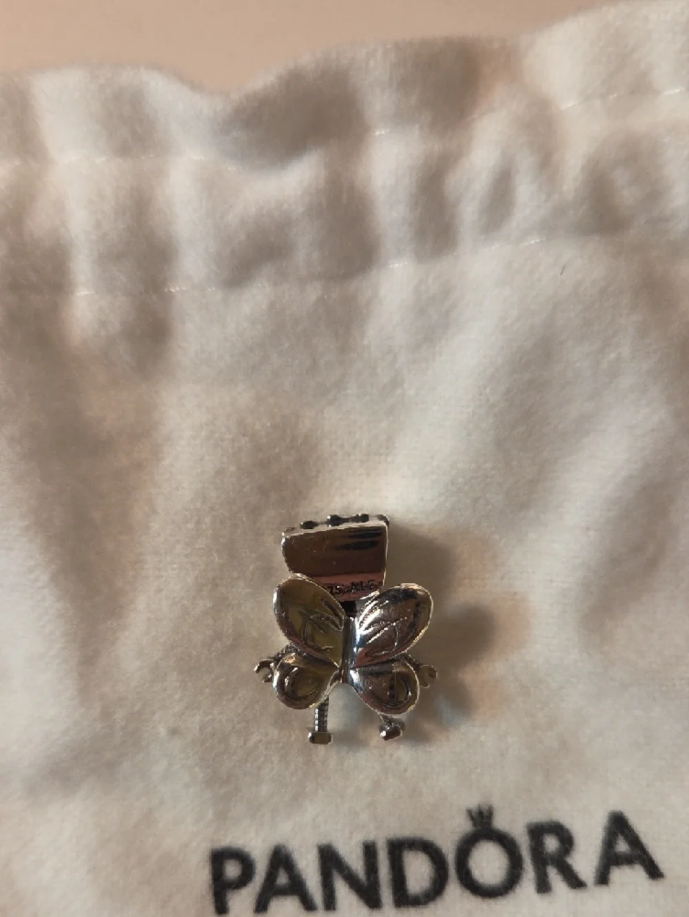 Pandora Limited Edition i925 Ale Silver Robot Charm  On A 925 Silver Chain - Picture 2 of 3